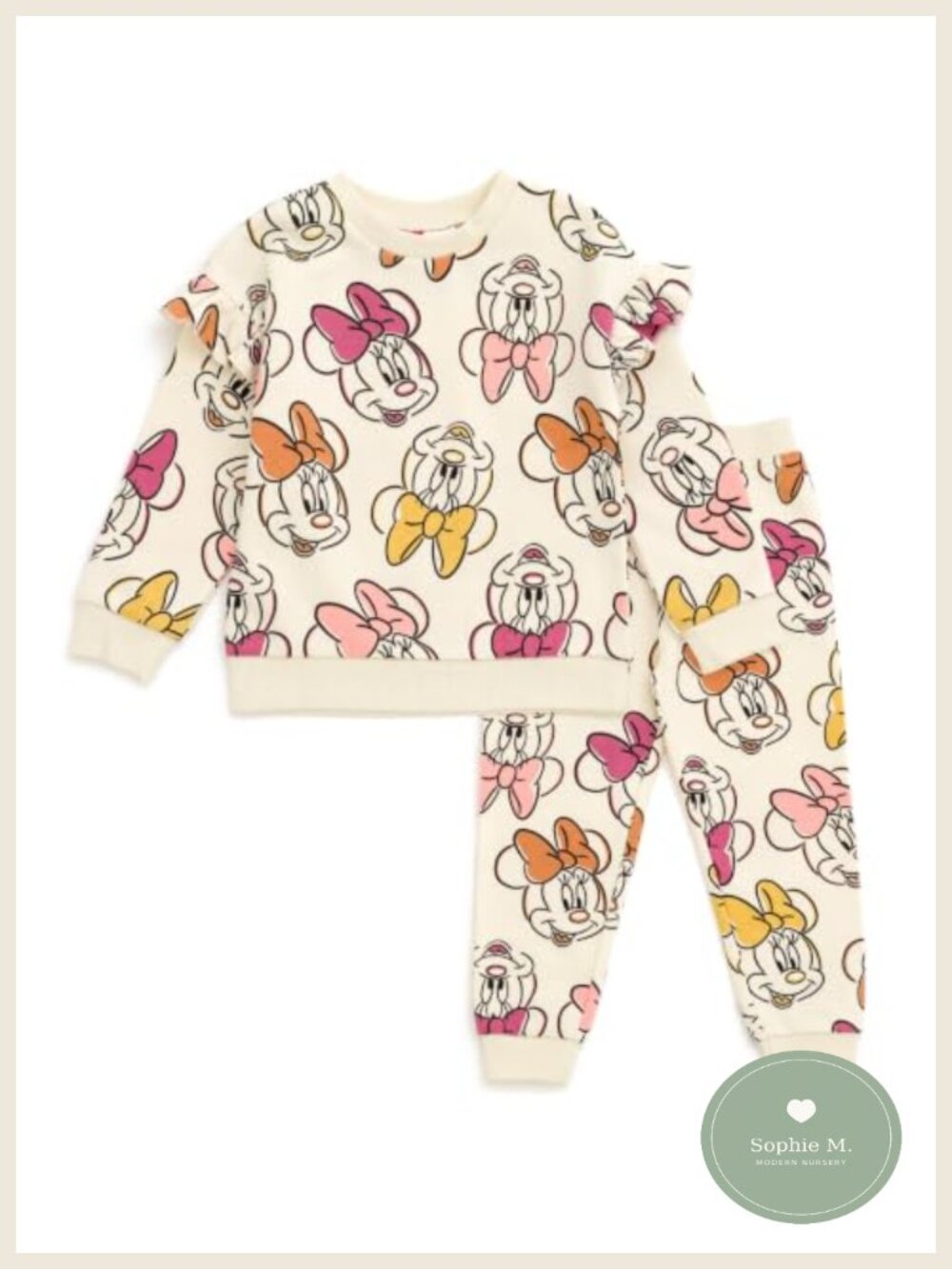 Disney Fleece Sweatshirt and Pants Set Girls Kids Toddler